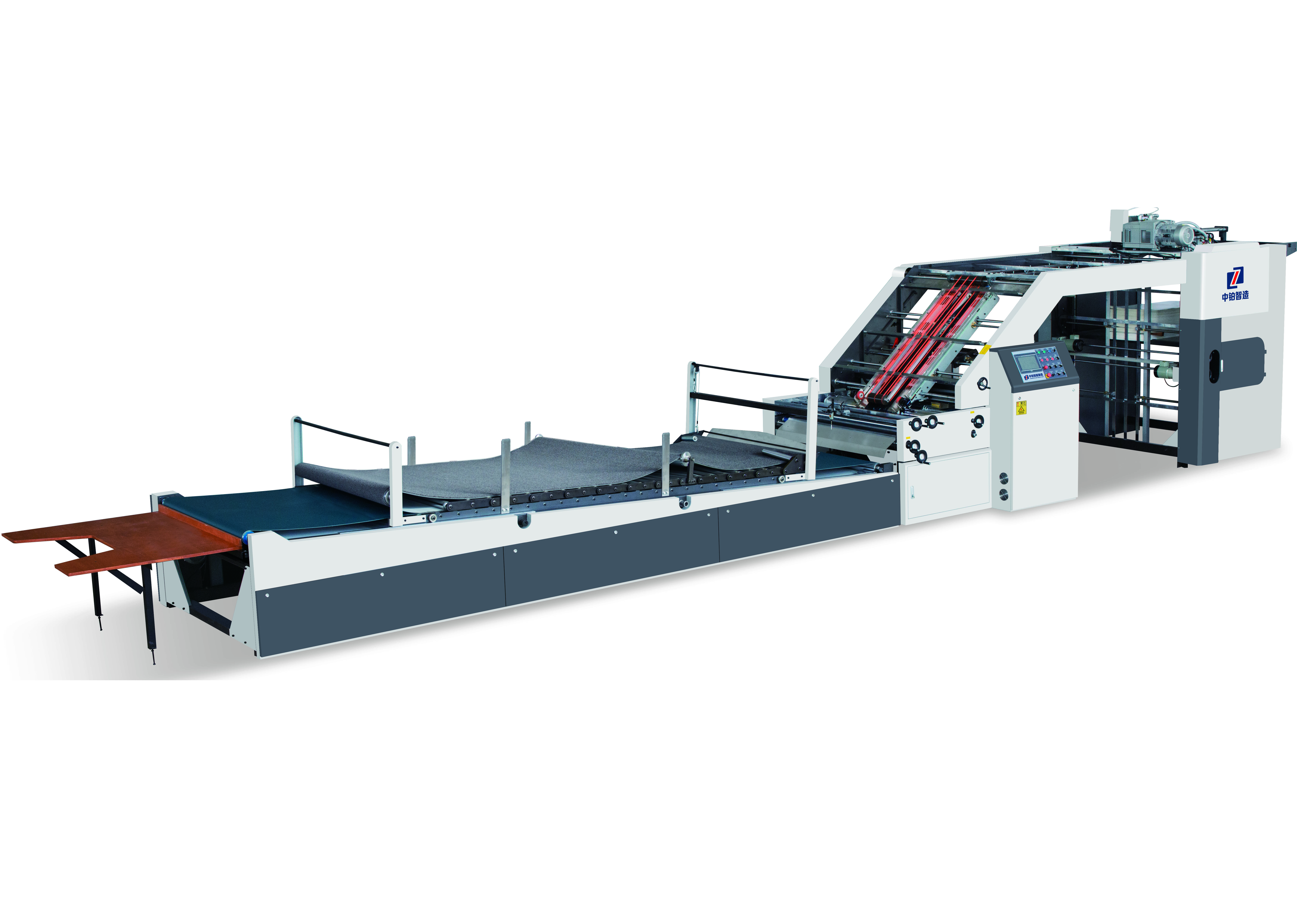 Fully servo intelligent high-speed paper laminating machine 